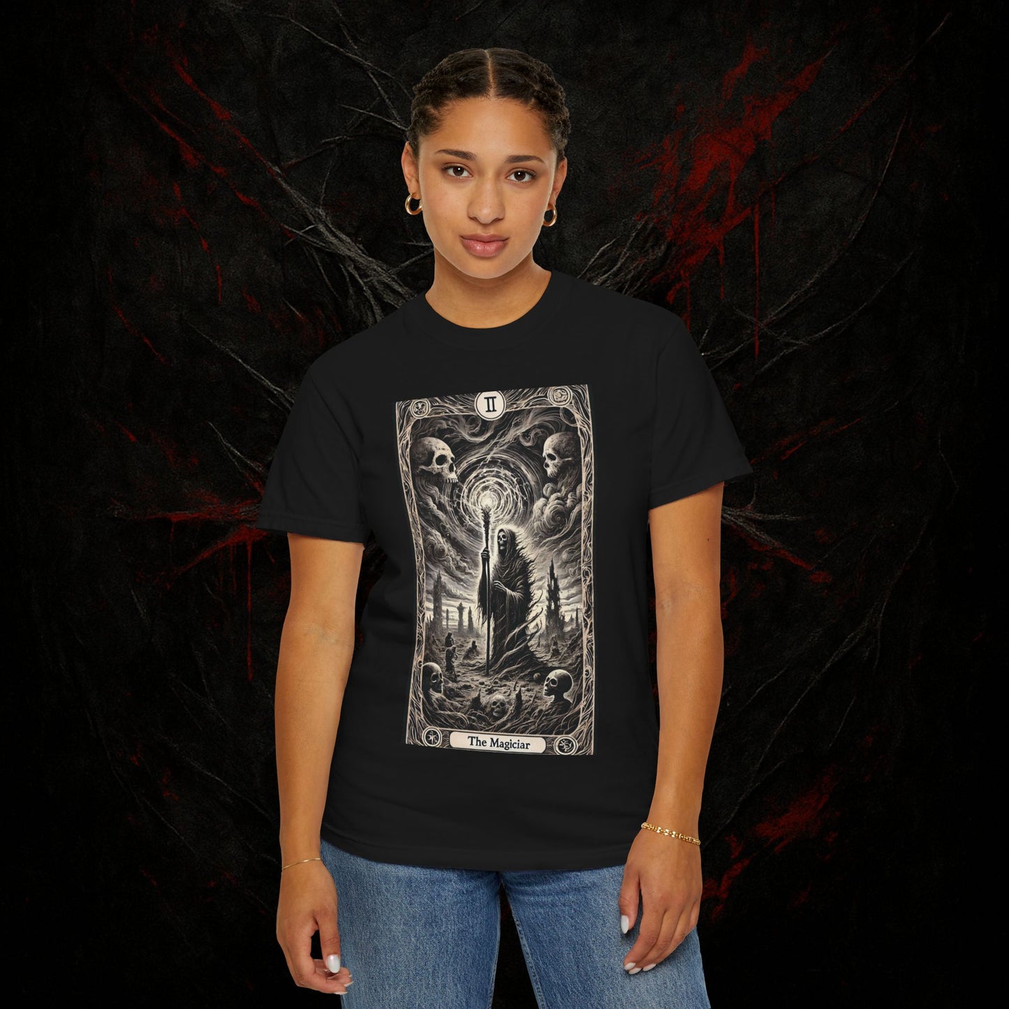 Grim Reaper Tarot Card T-Shirt