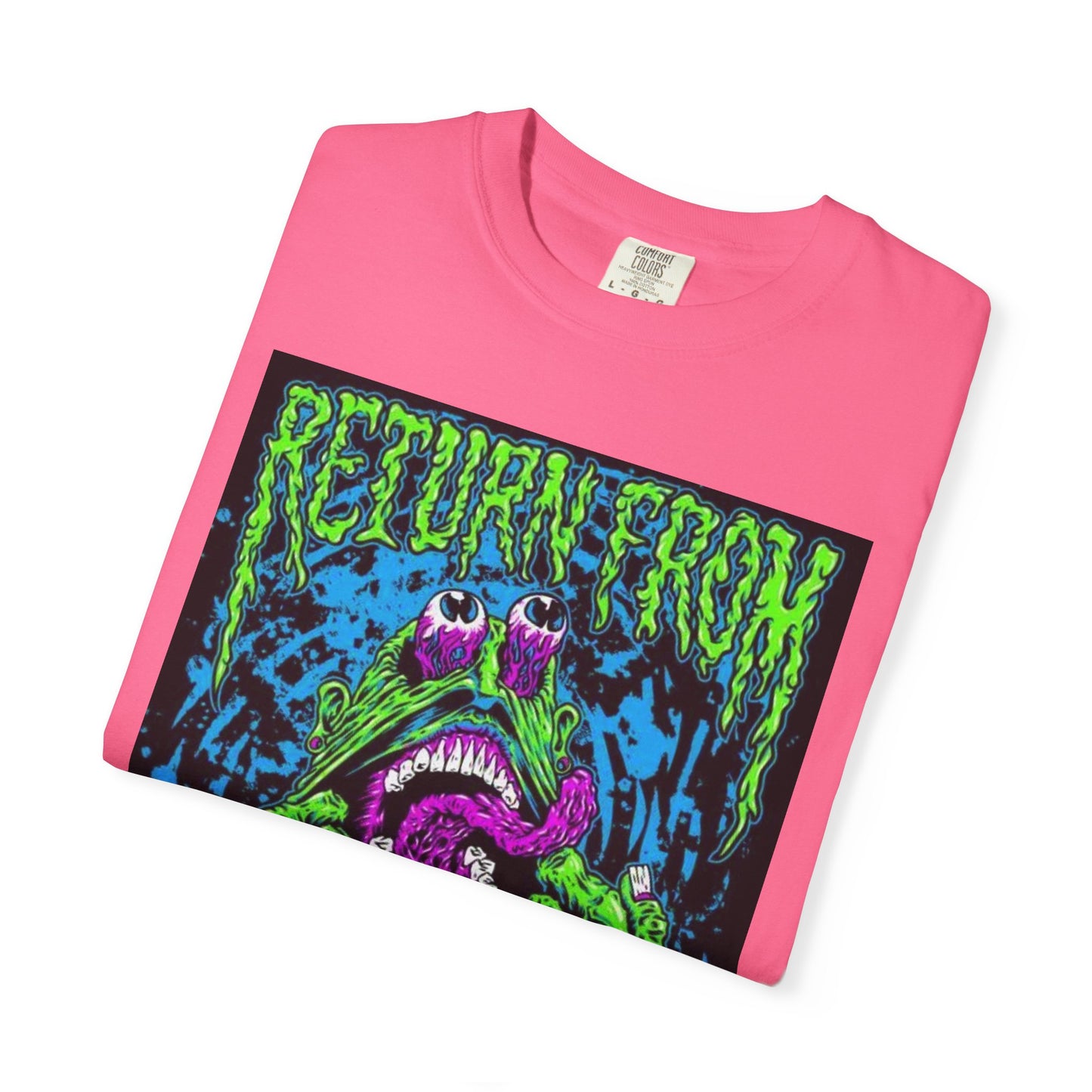 Vibrant Graphic Tee - 'Return from Exile' Unisex Garment-Dyed T-Shirt, Festival Wear