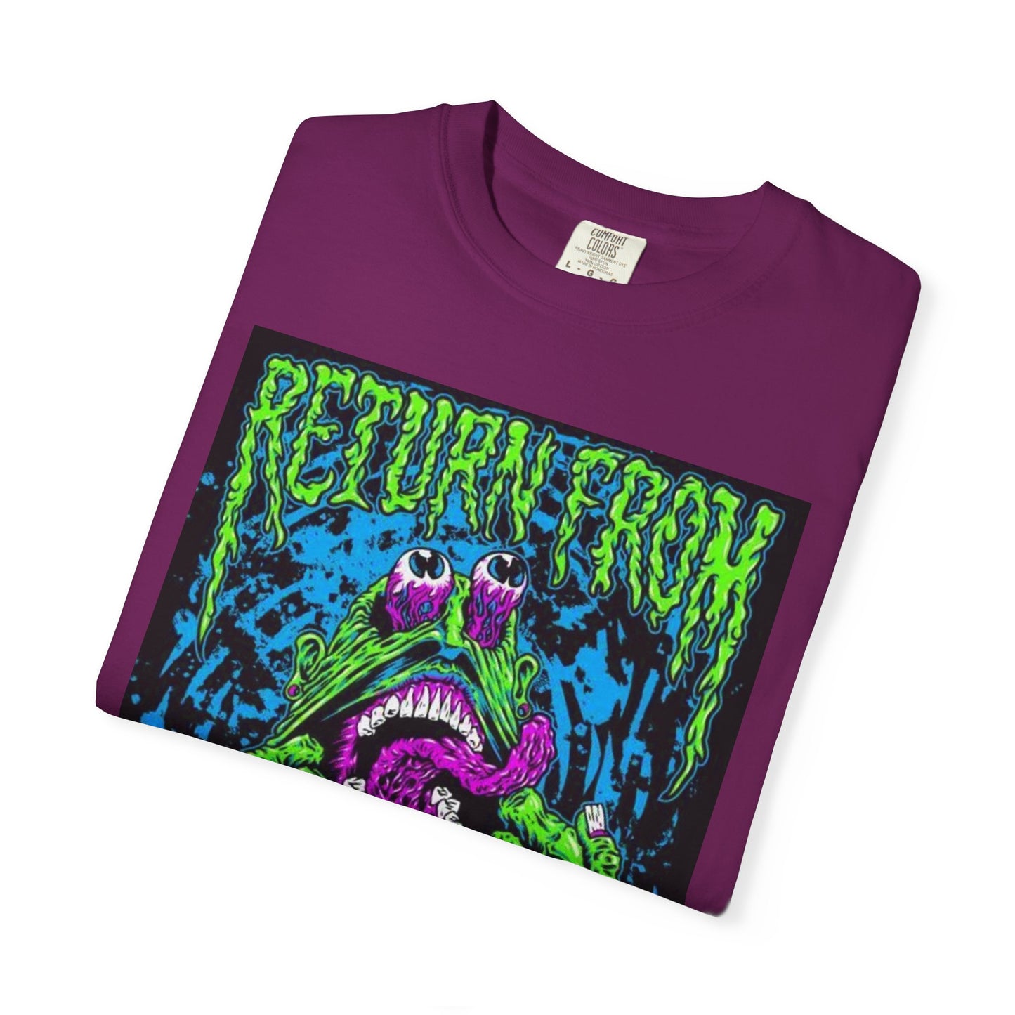 Vibrant Graphic Tee - 'Return from Exile' Unisex Garment-Dyed T-Shirt, Festival Wear