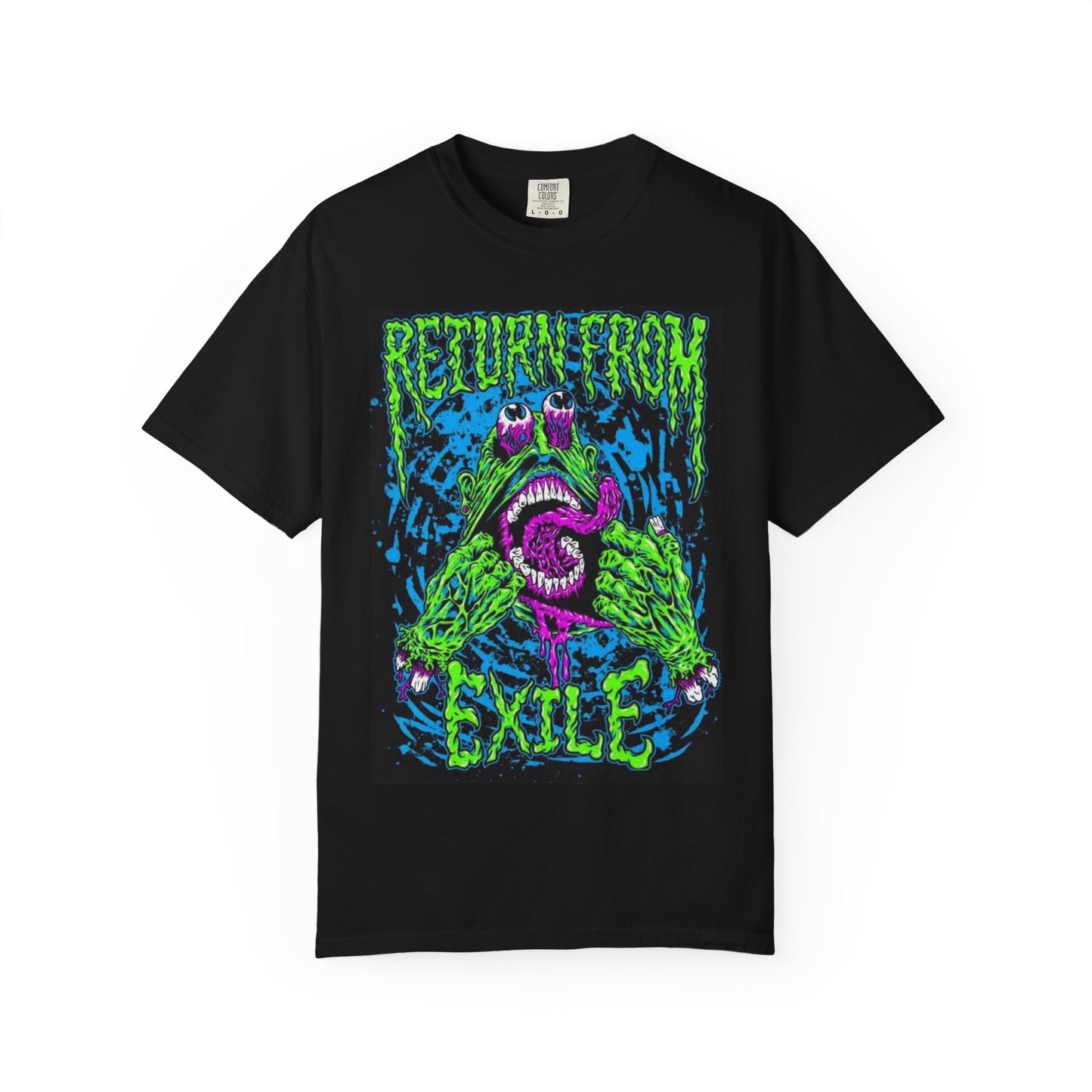 Vibrant Graphic Tee - 'Return from Exile' Unisex Garment-Dyed T-Shirt, Festival Wear