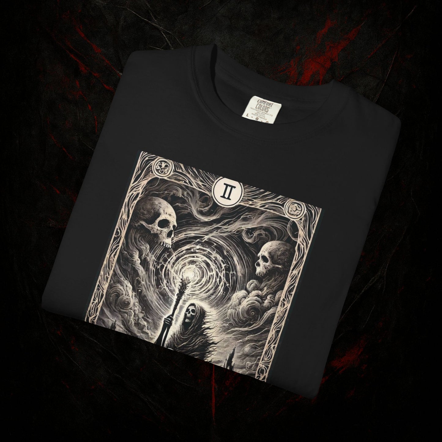 Grim Reaper Tarot Card T-Shirt