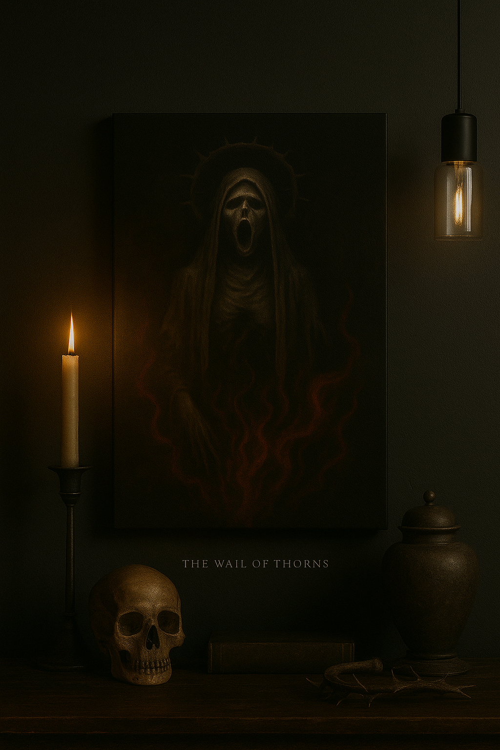"Wail Of Thorns" Canvas Print