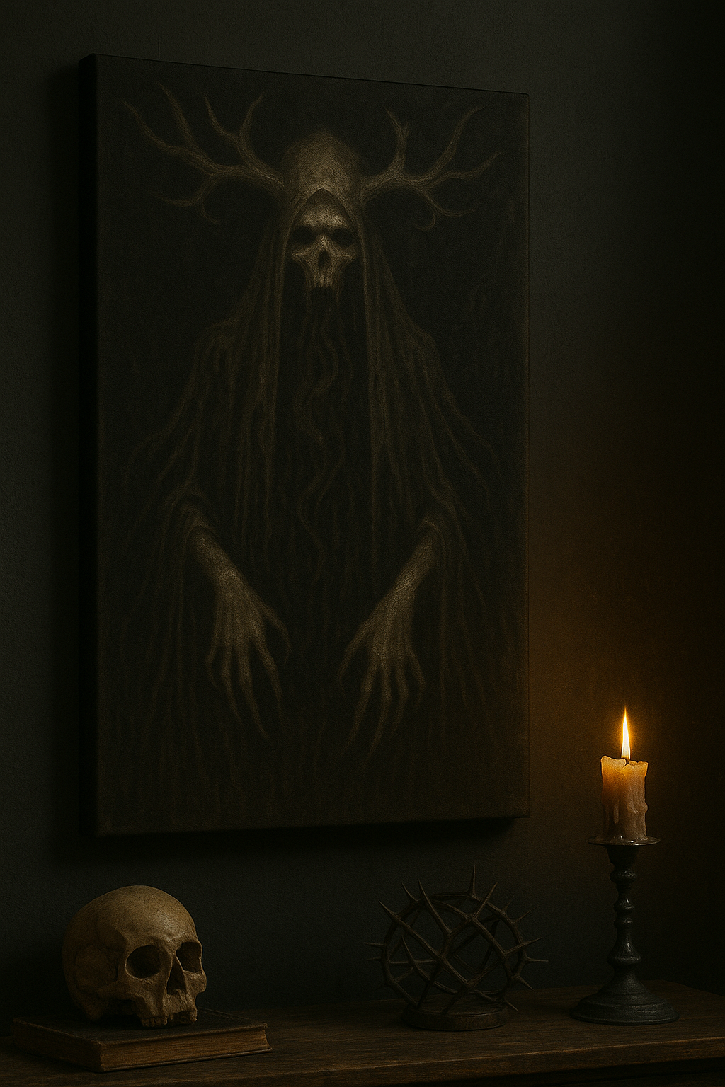 “The Hollow Stag” Canvas