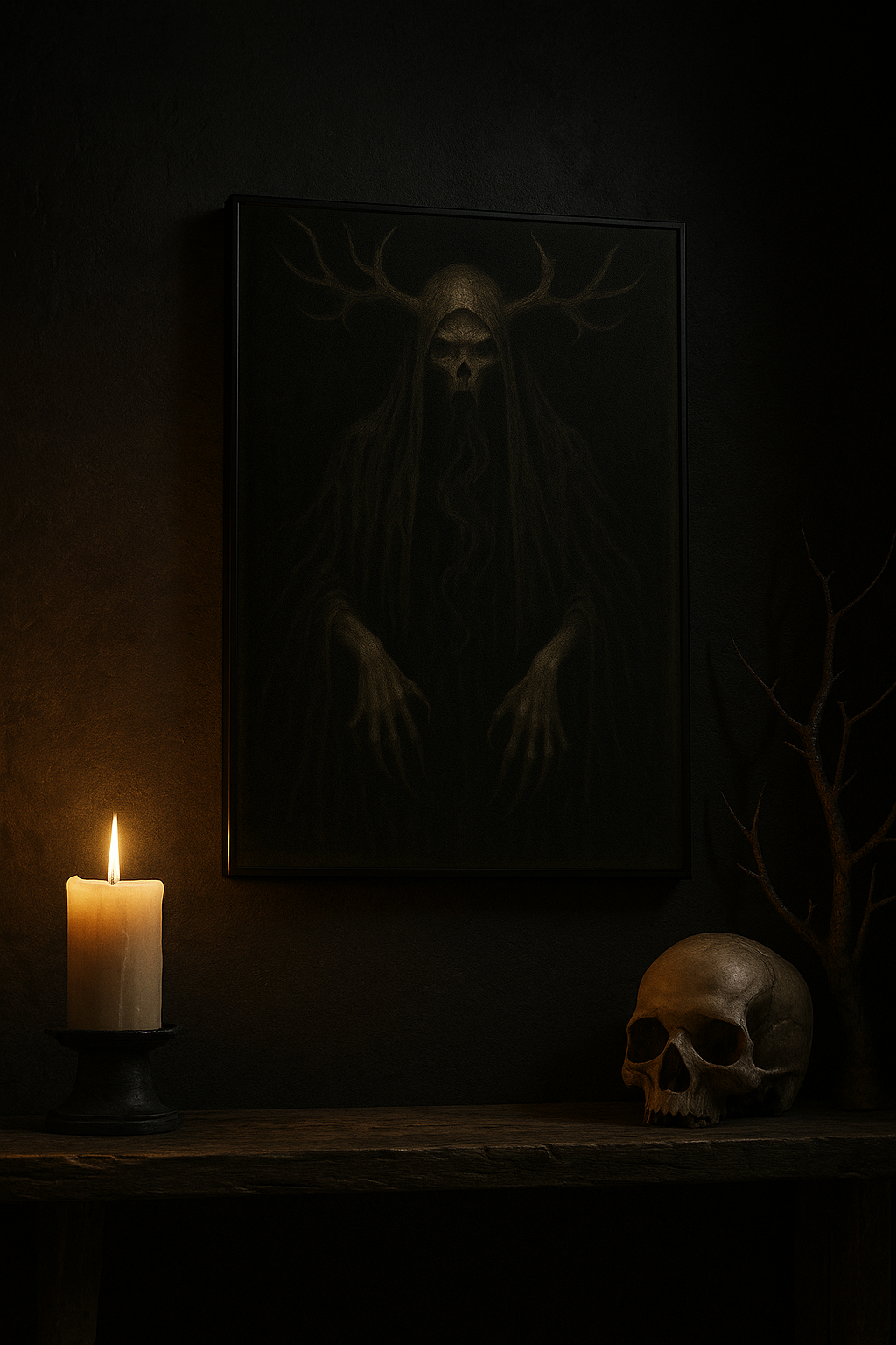 “The Hollow Stag” Canvas