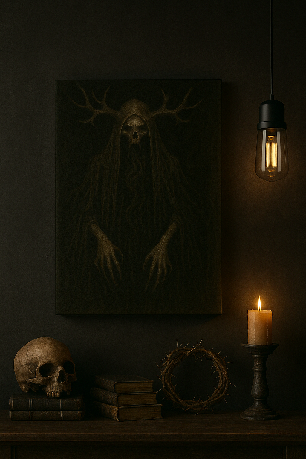 “The Hollow Stag” Canvas