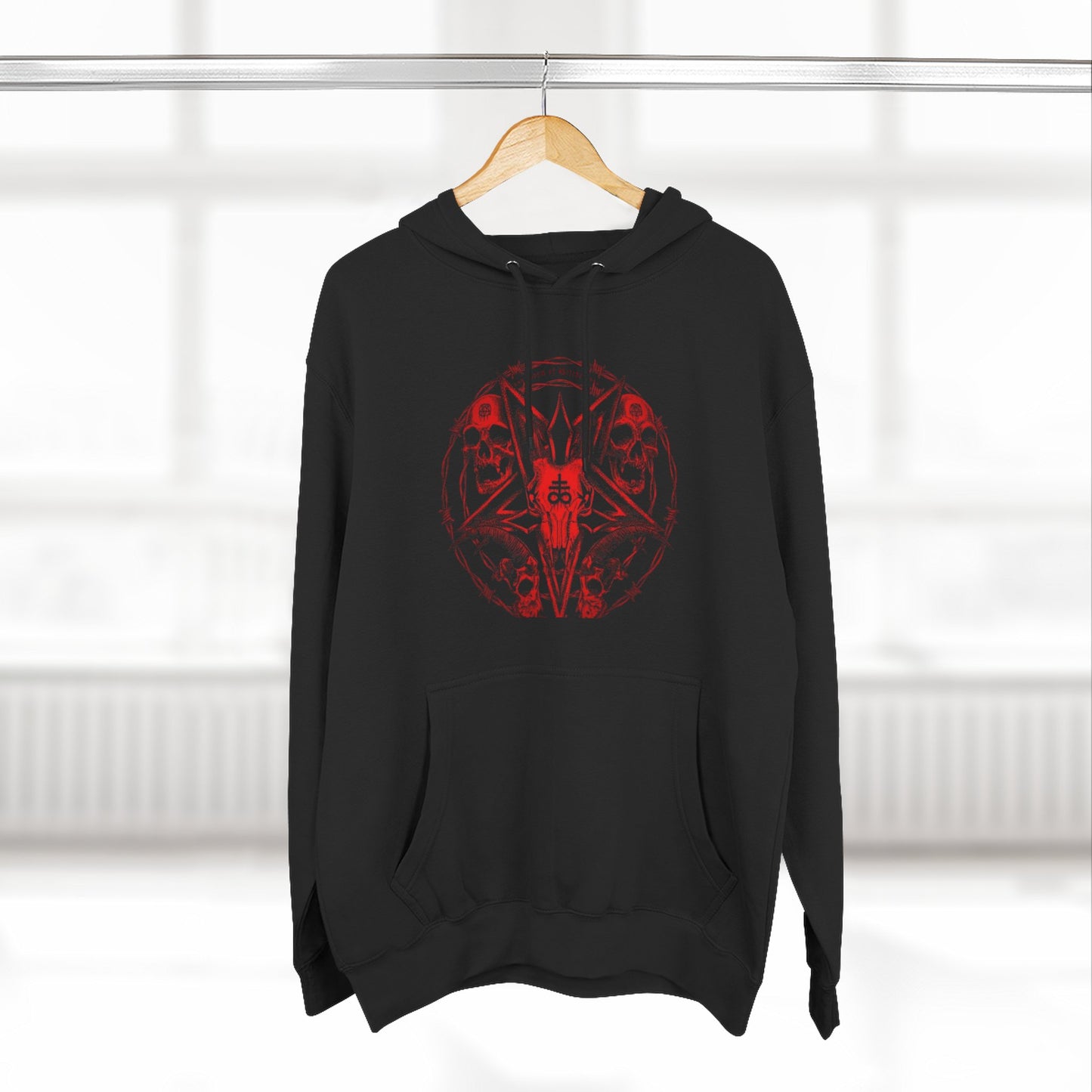Ouija Board Dark Arts Fleece Hoodie | Occult, Witchcraft, Graphic Hoodie, Gift for Halloween, Unique Streetwear