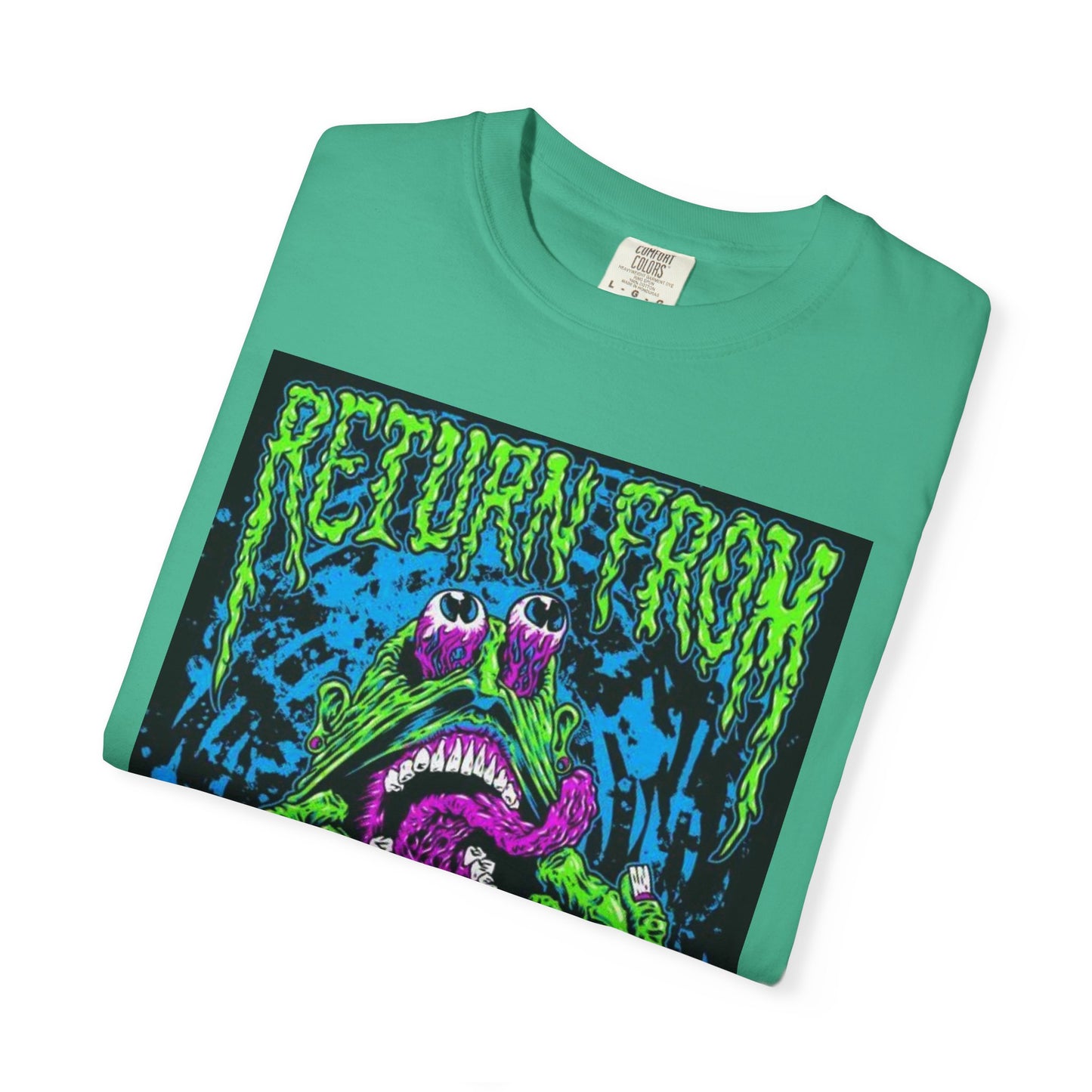 Vibrant Graphic Tee - 'Return from Exile' Unisex Garment-Dyed T-Shirt, Festival Wear