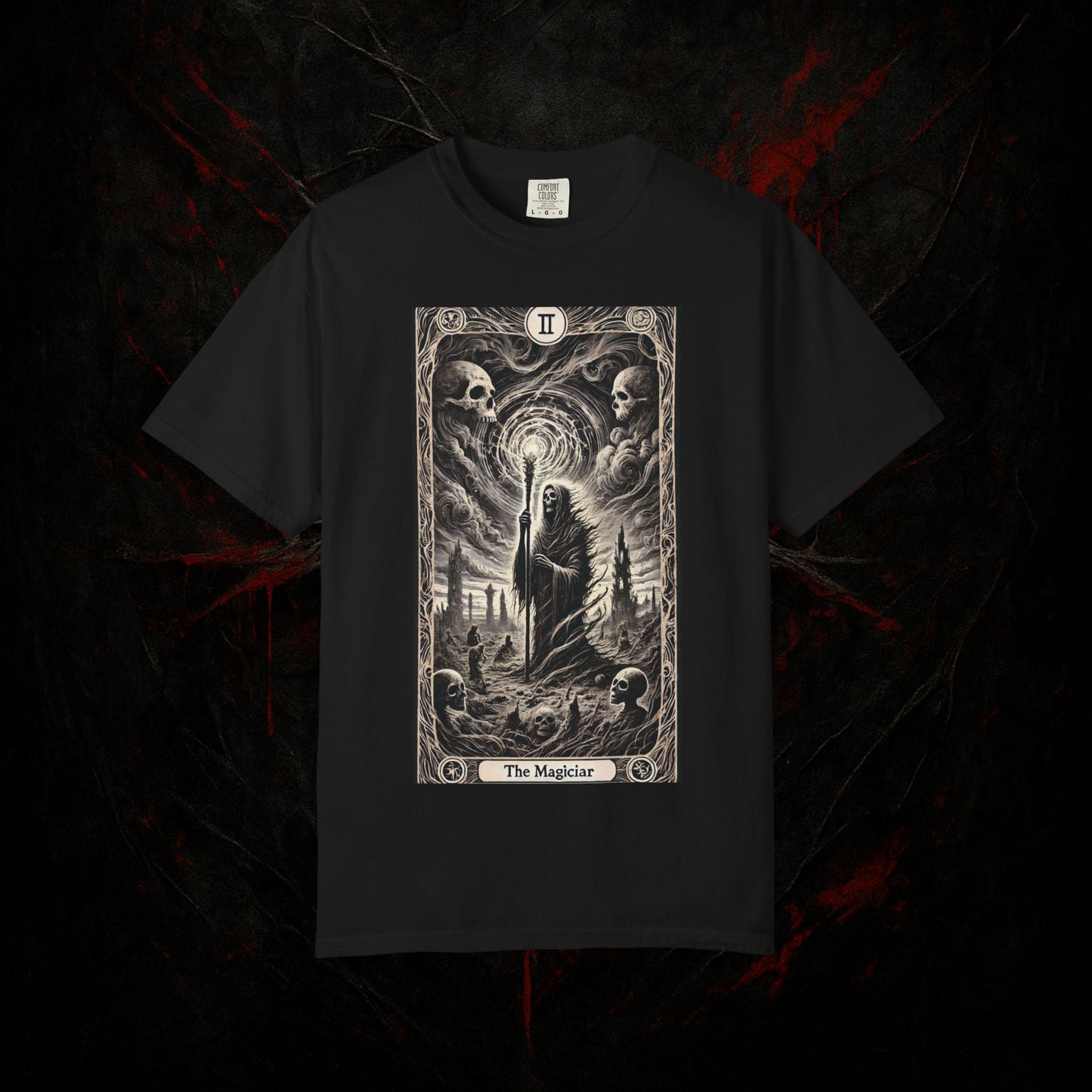 Grim Reaper Tarot Card T-Shirt