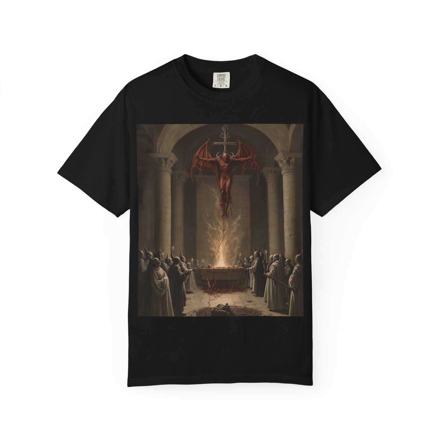 Gothic Altar Unisex T-Shirt - Dark Aesthetic Gift, Alternative Fashion, Spiritual Style, Occult Tees, Unique Graphic Tee