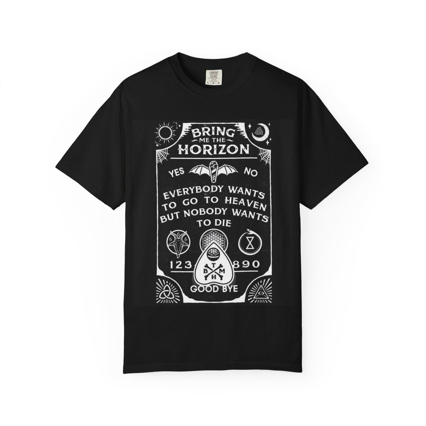 Bring Me The Horizon Unisex T-Shirt, Dark Aesthetic Tee, Music Lover Shirt, Rock Band Apparel, Graphic Tee for Festivals