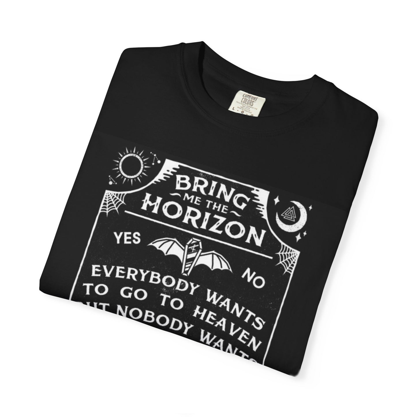 Bring Me The Horizon Unisex T-Shirt, Dark Aesthetic Tee, Music Lover Shirt, Rock Band Apparel, Graphic Tee for Festivals
