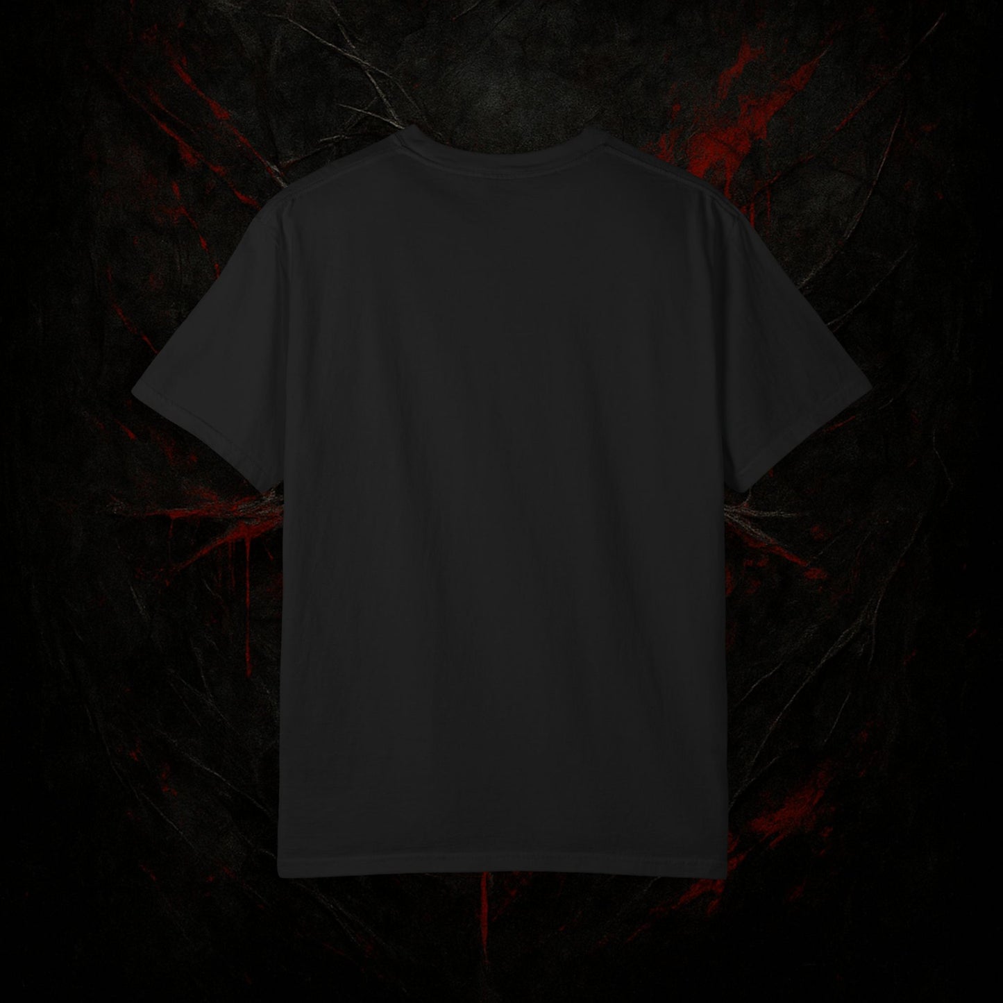 Burning Hallelujah T-Shirt with Angel and Pentagram Design