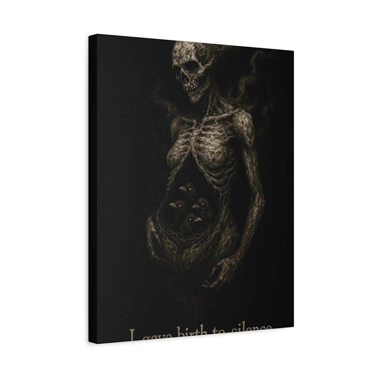 "Womb Of Ash" Canvas