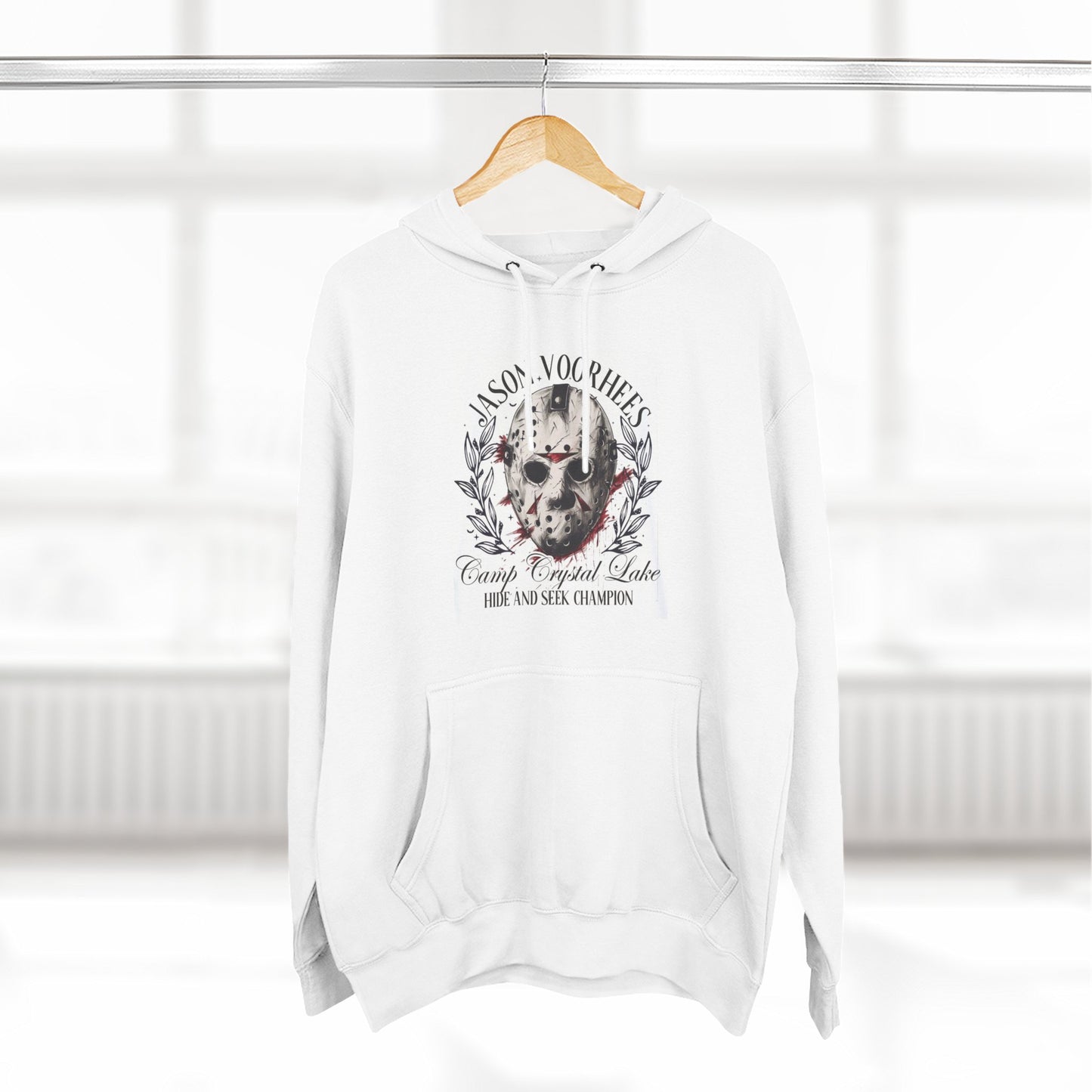 Fleece Hoodie - Jason Vorhees Hide n Seek Champion Design