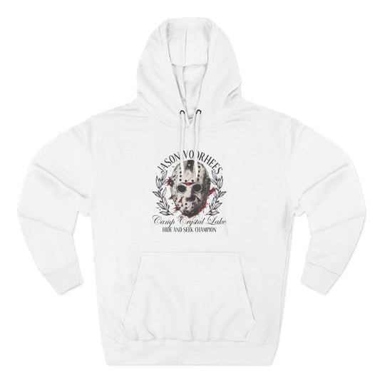 Fleece Hoodie - Jason Vorhees Hide n Seek Champion Design