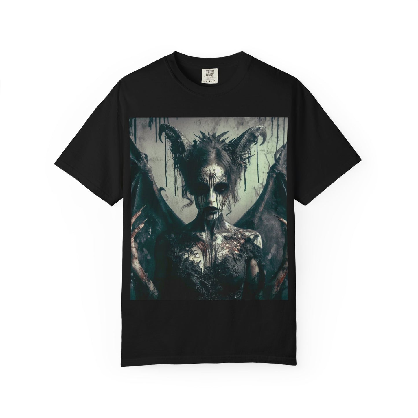 Goth Queen Dark Aesthetic Unisex T-Shirt, Graphic Tee, Alternative Fashion, Gothic Apparel, Edgy Art Shirt, Unique Gift Idea