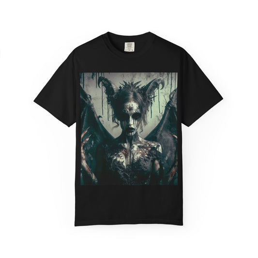 Goth Queen Dark Aesthetic Unisex T-Shirt, Graphic Tee, Alternative Fashion, Gothic Apparel, Edgy Art Shirt, Unique Gift Idea
