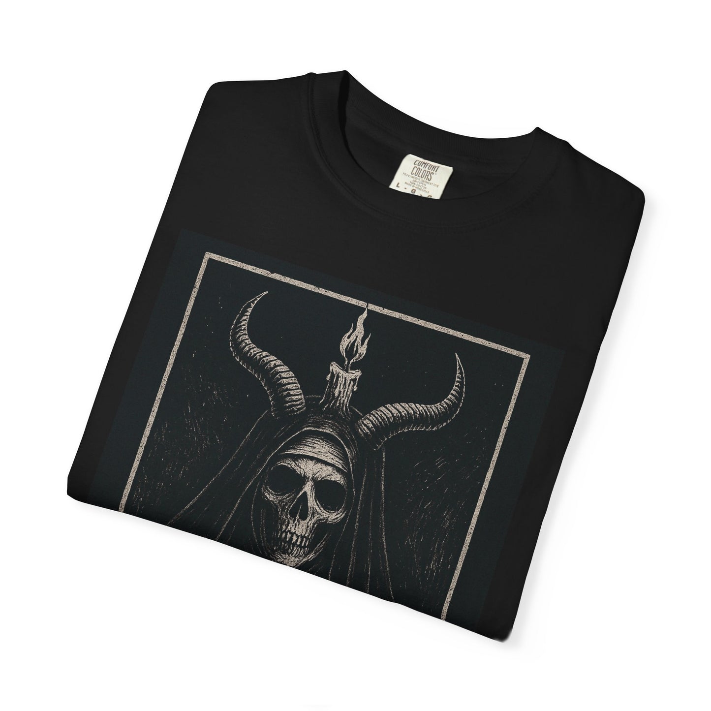 Gothic The Devil T-Shirt, Unisex Band Shirt, Dark Aesthetic Tee, Unique Gift for Halloween, Alternative Fashion Wear
