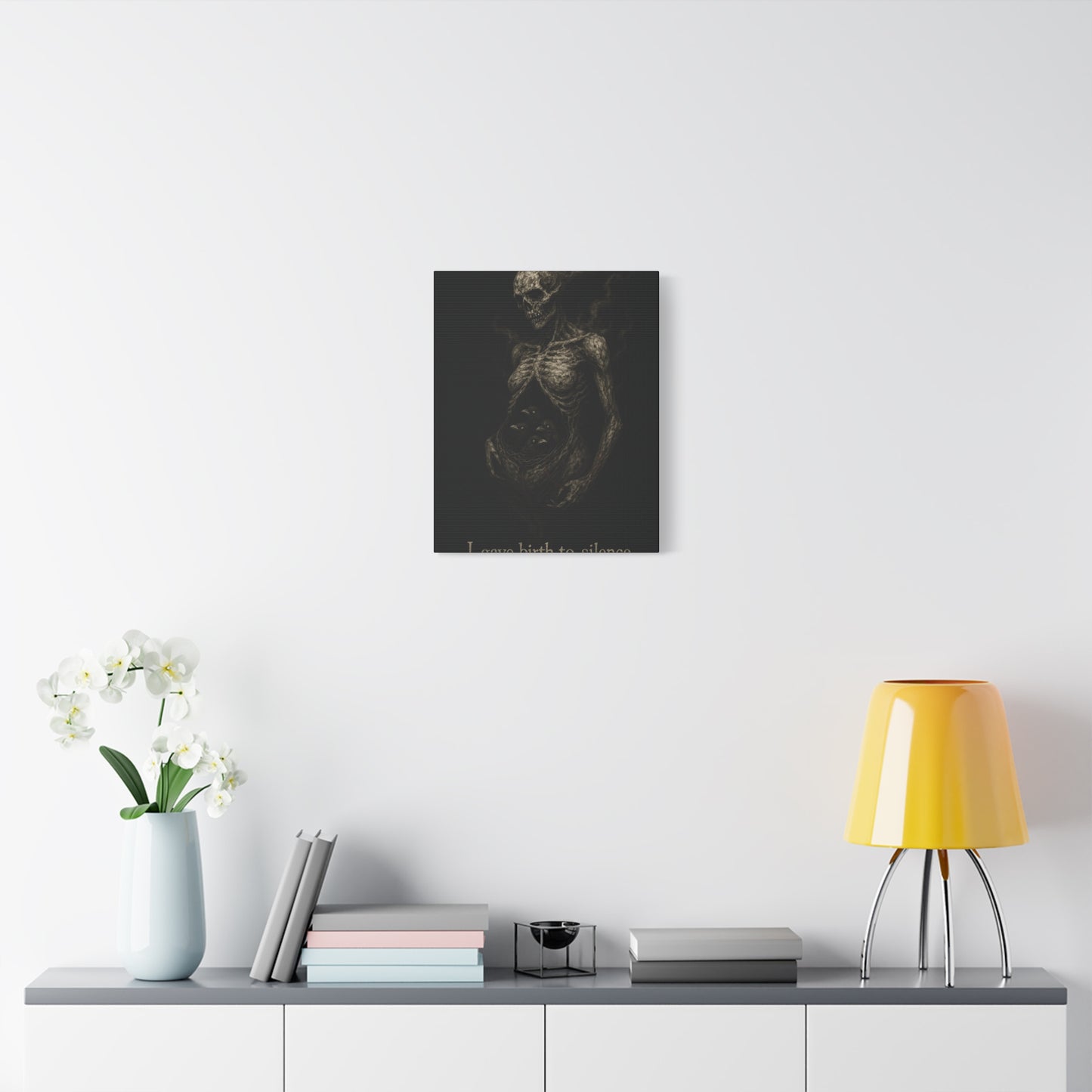 "Womb Of Ash" Canvas