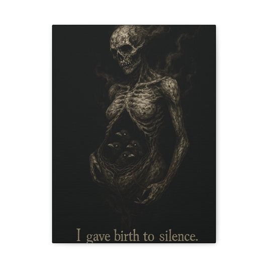 "Womb Of Ash" Canvas