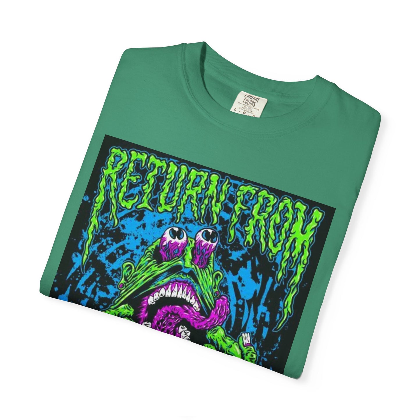 Vibrant Graphic Tee - 'Return from Exile' Unisex Garment-Dyed T-Shirt, Festival Wear