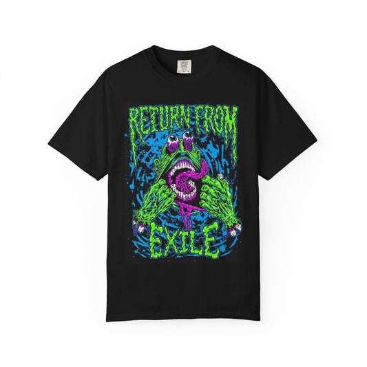 Vibrant Graphic Tee - 'Return from Exile' Unisex Garment-Dyed T-Shirt, Festival Wear