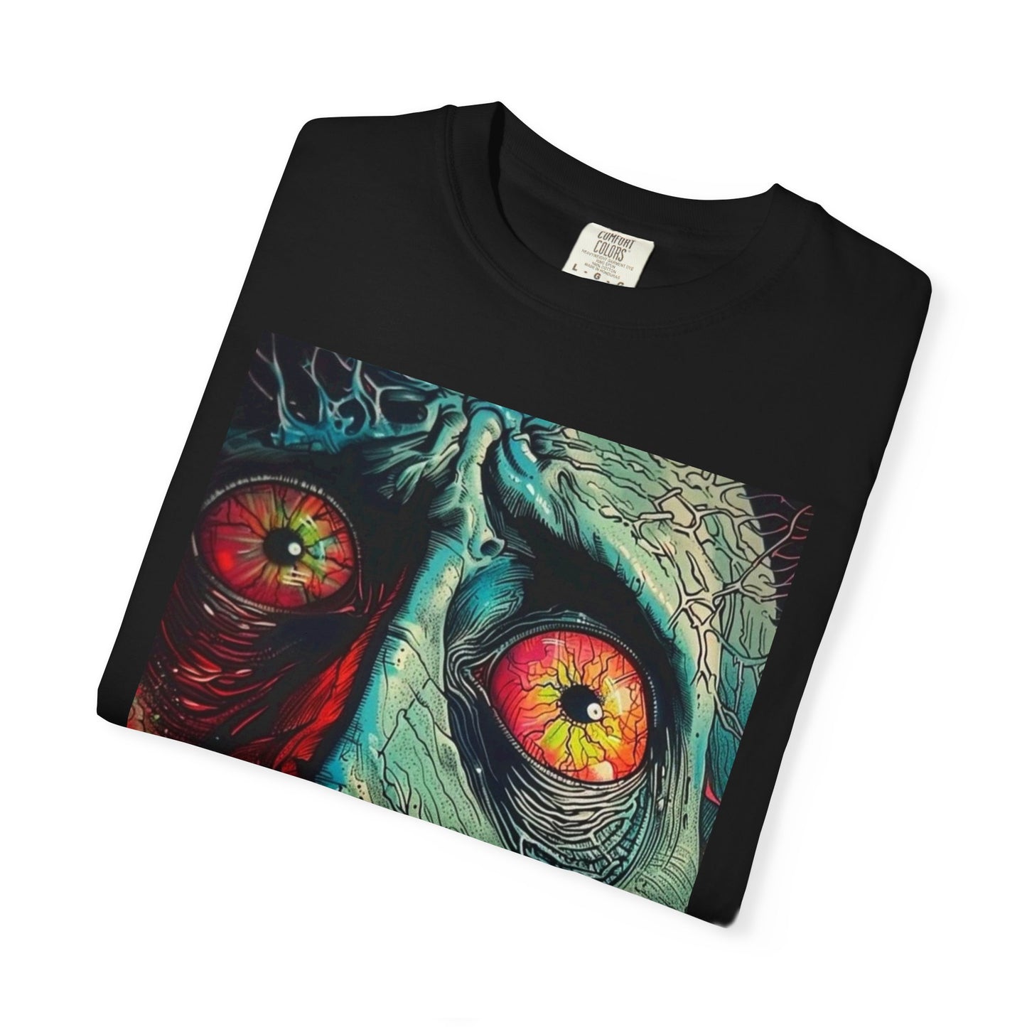 Eerie Zombie Art Unisex T-Shirt | Gothic Fashion, Horror Merchandise, Halloween Apparel