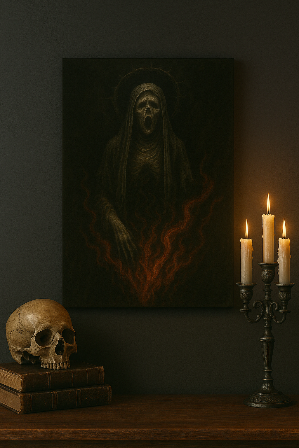 "Wail Of Thorns" Canvas Print