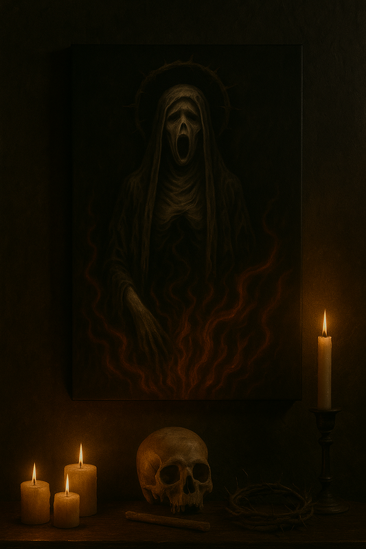 "Wail Of Thorns" Canvas Print