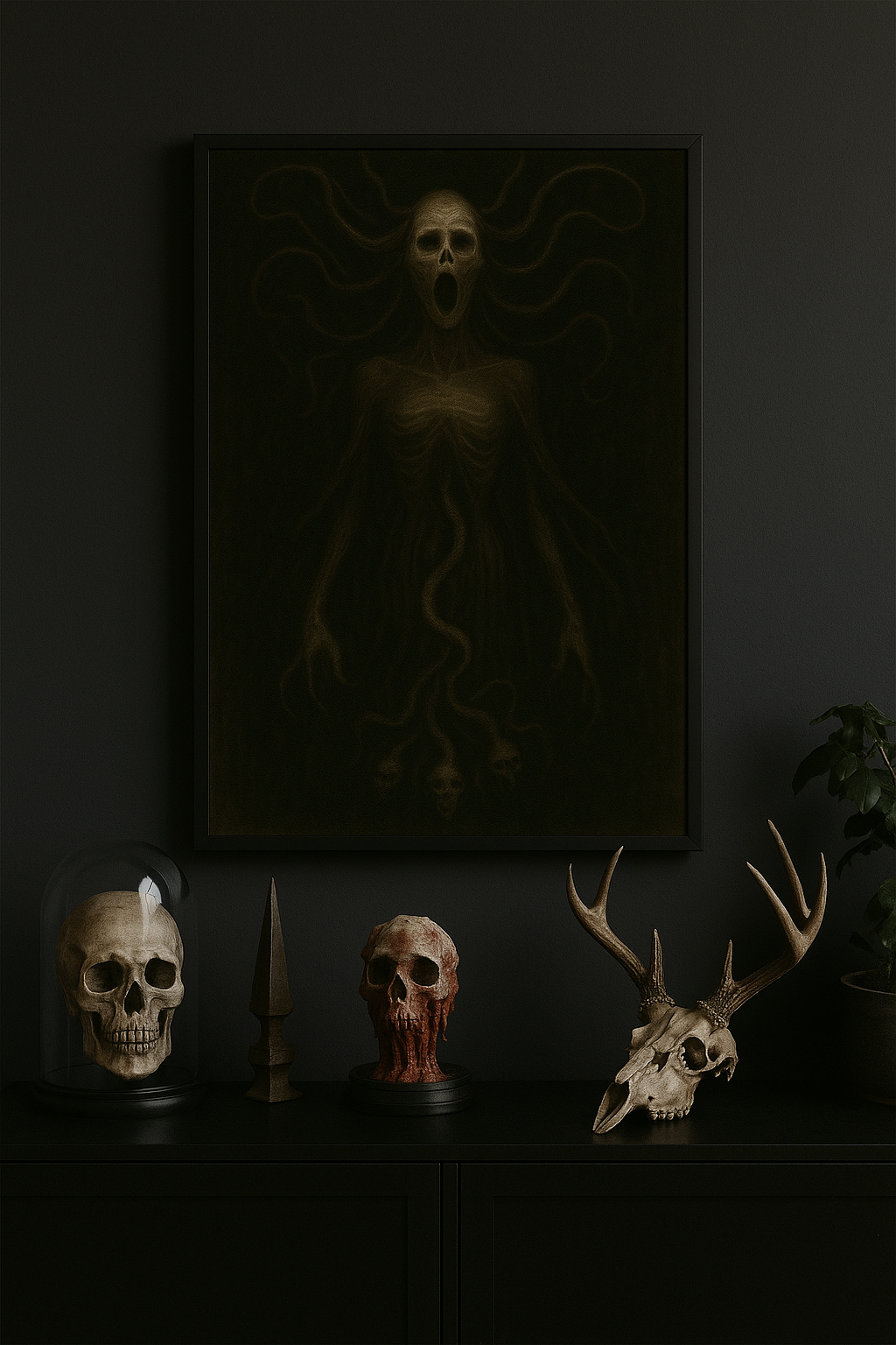 “The Womb Below” Canvas