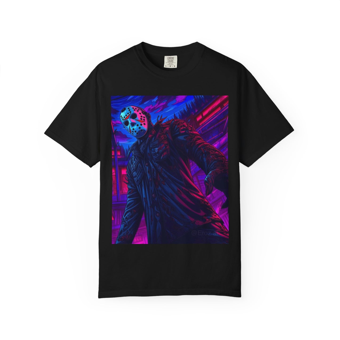 Jason Vorhees Acid-trip Horror-Themed Unisex T-Shirt