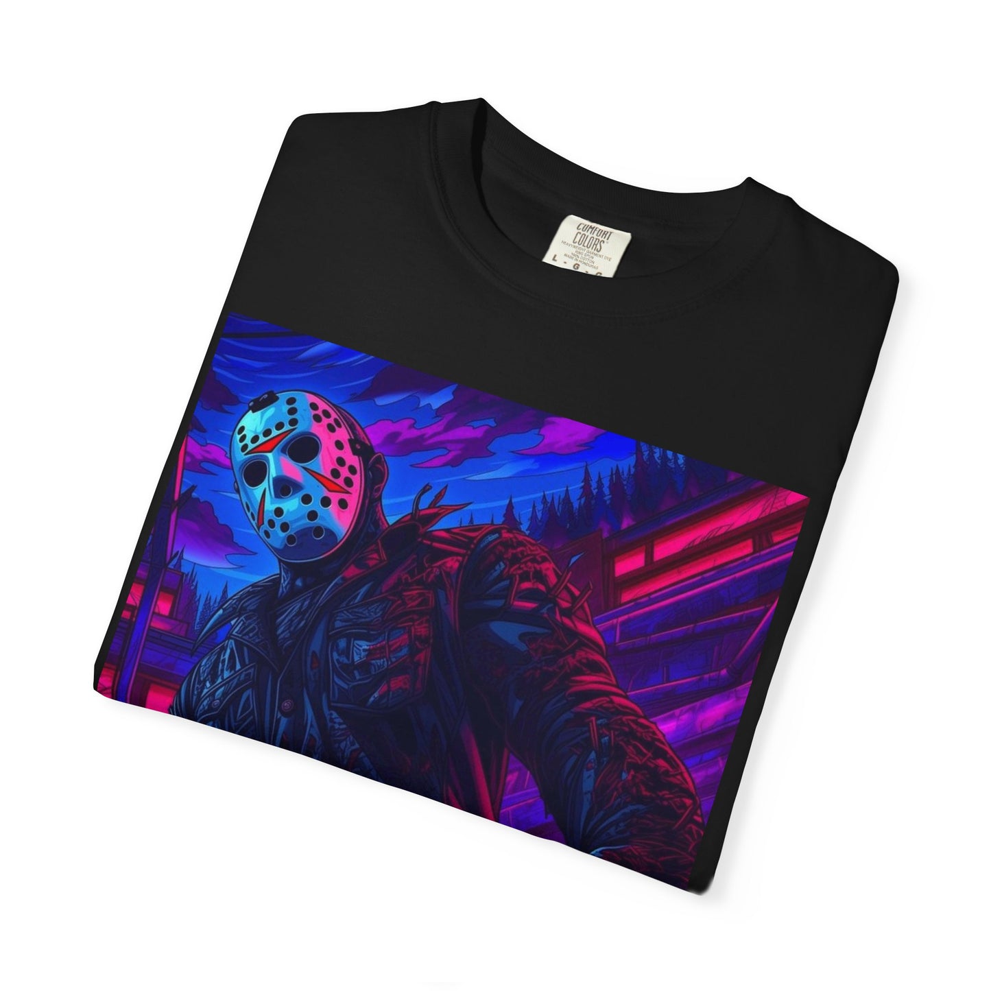 Jason Vorhees Acid-trip Horror-Themed Unisex T-Shirt