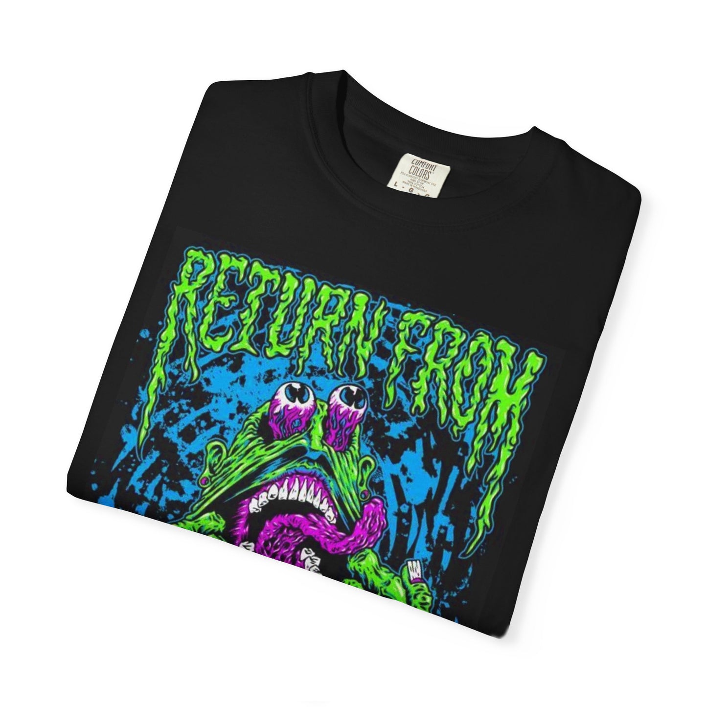 Vibrant Graphic Tee - 'Return from Exile' Unisex Garment-Dyed T-Shirt, Festival Wear