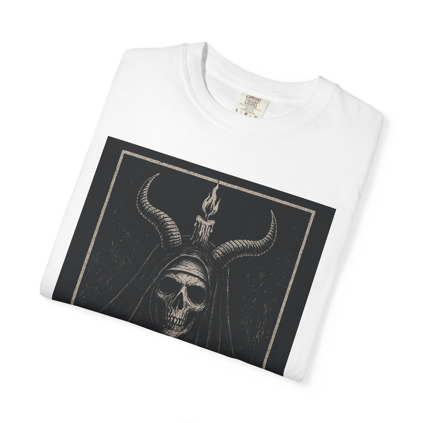 Gothic The Devil T-Shirt, Unisex Band Shirt, Dark Aesthetic Tee, Unique Gift for Halloween, Alternative Fashion Wear