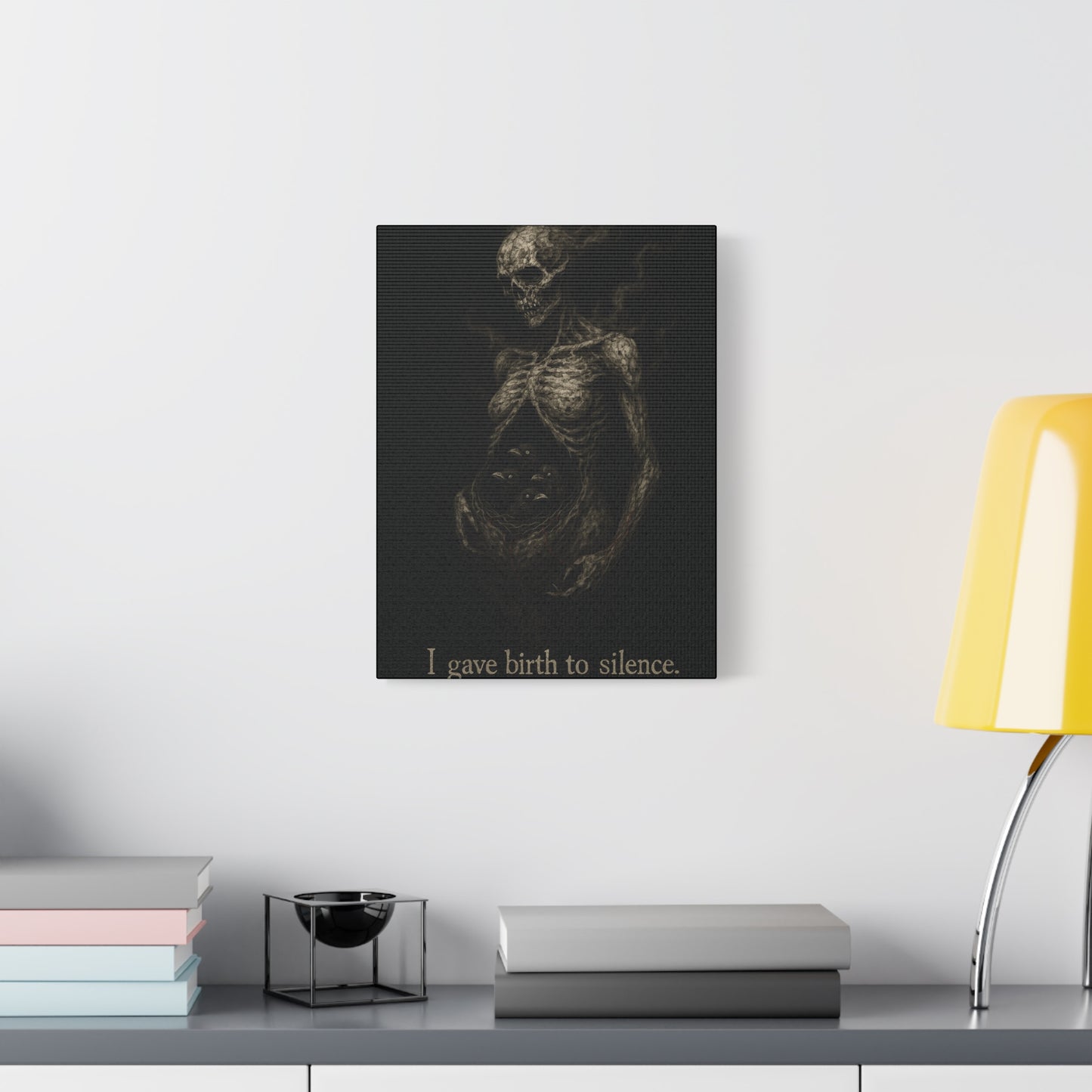 "Womb Of Ash" Canvas