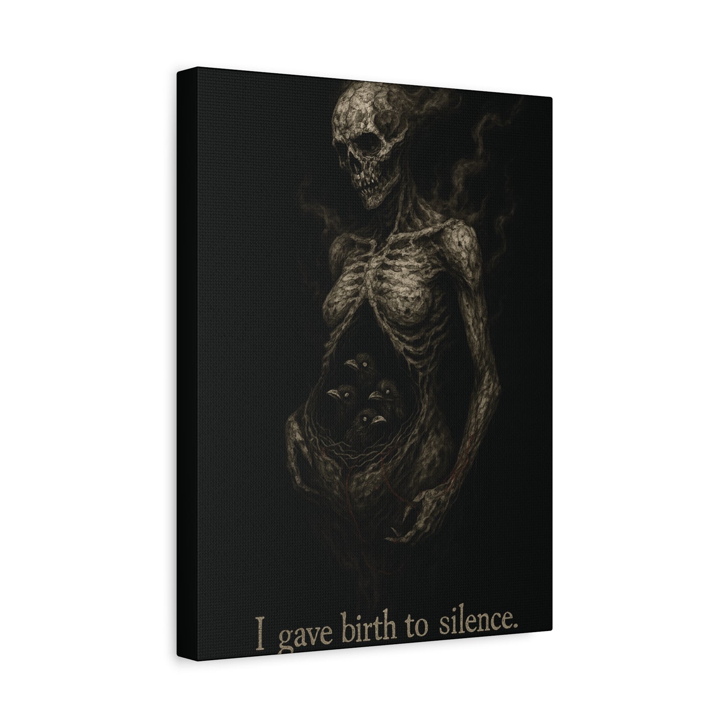 "Womb Of Ash" Canvas