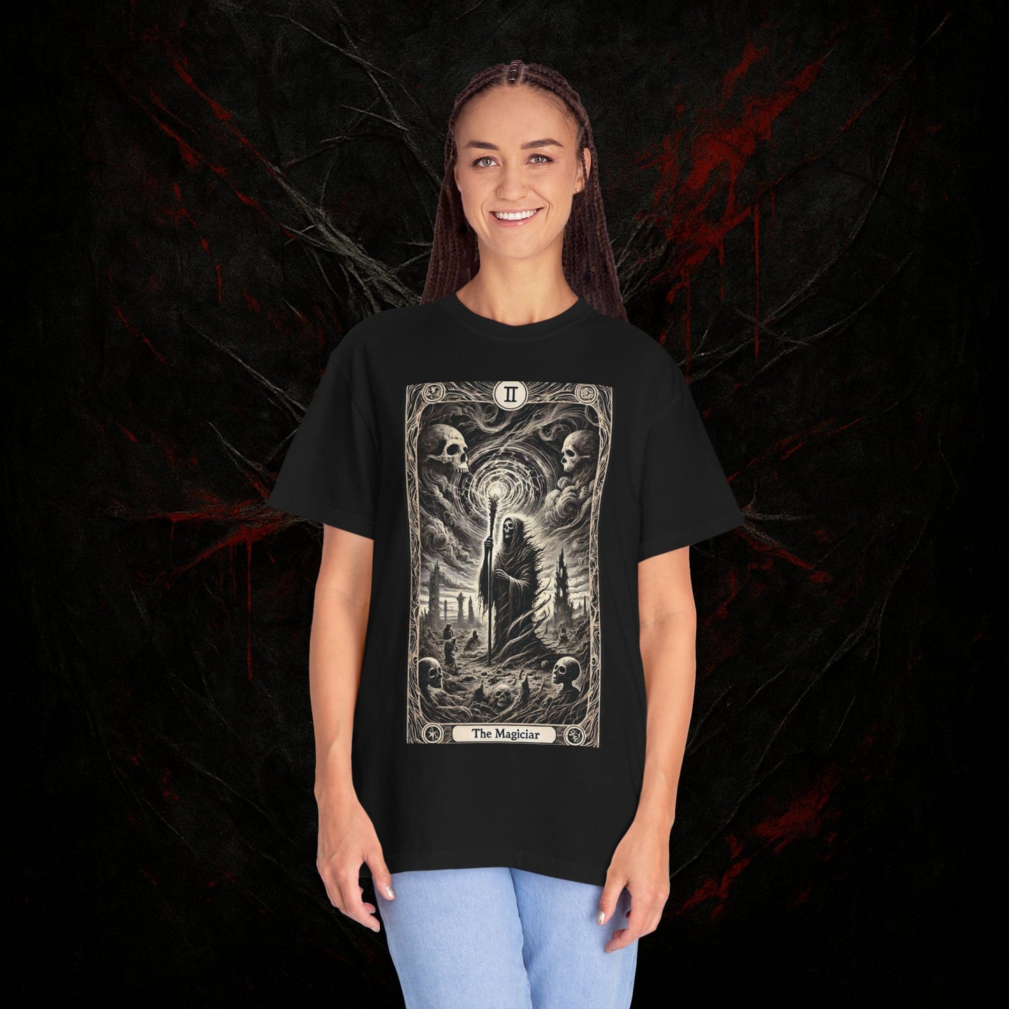 Grim Reaper Tarot Card T-Shirt