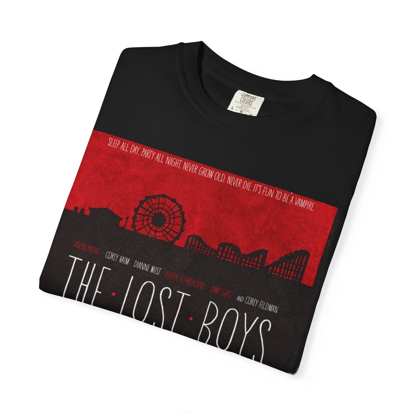 Vintage The Lost Boys Movie Poster T-shirt