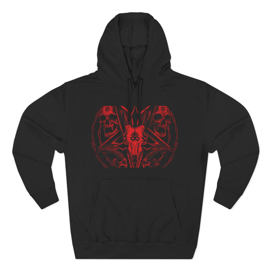 Devil Ouija Board Unisex Fleece Hoodie
