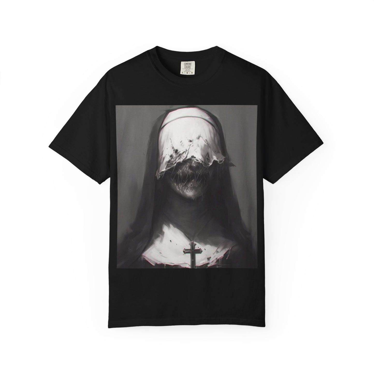Gothic Horror Unisex T-Shirt, Edgy Graphic Tee, Unique Art Shirt, Halloween Apparel, Dark Aesthetic Clothing